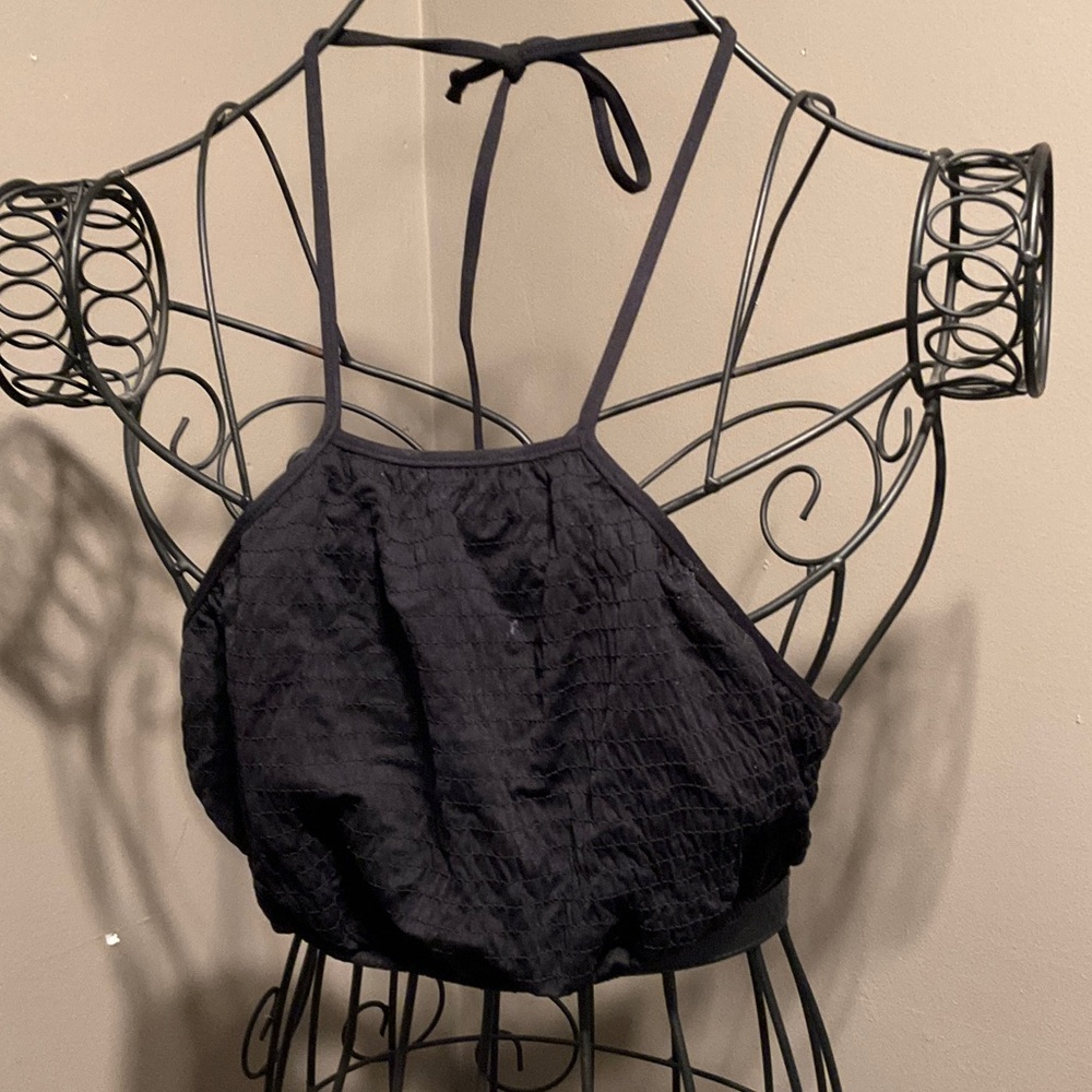 Billabong Black Halter Bikini Top Sz. M